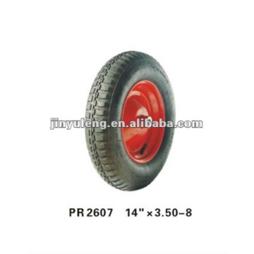 wheel barrow rubber wheel 14x3.50-8
